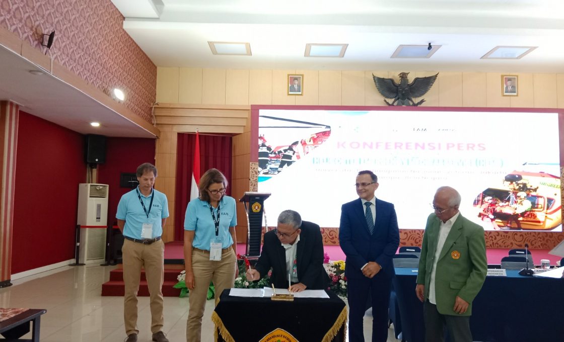 UPNVJ Jadi Tuan Rumah Kedua Kalinya dalam Pelatihan Kedaruratan Medis Berbasis Helikopter
