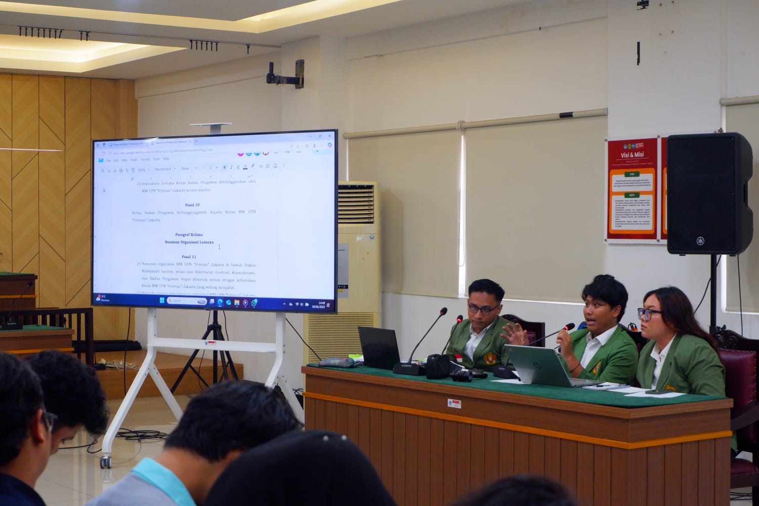 MPM UPNVJ Gelar RDP Guna Pembentukan MM