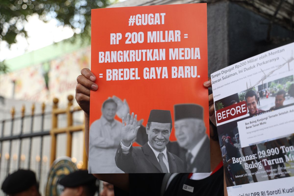 Amran Sulaiman Dinilai Mencederai Kebebasan Pers, PPMI Serukan Solidaritas untuk Tempo