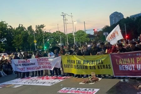 Aksi Kamisan ke-908 Kritik Dominasi Militerisasi dan Kemunduran Demokrasi