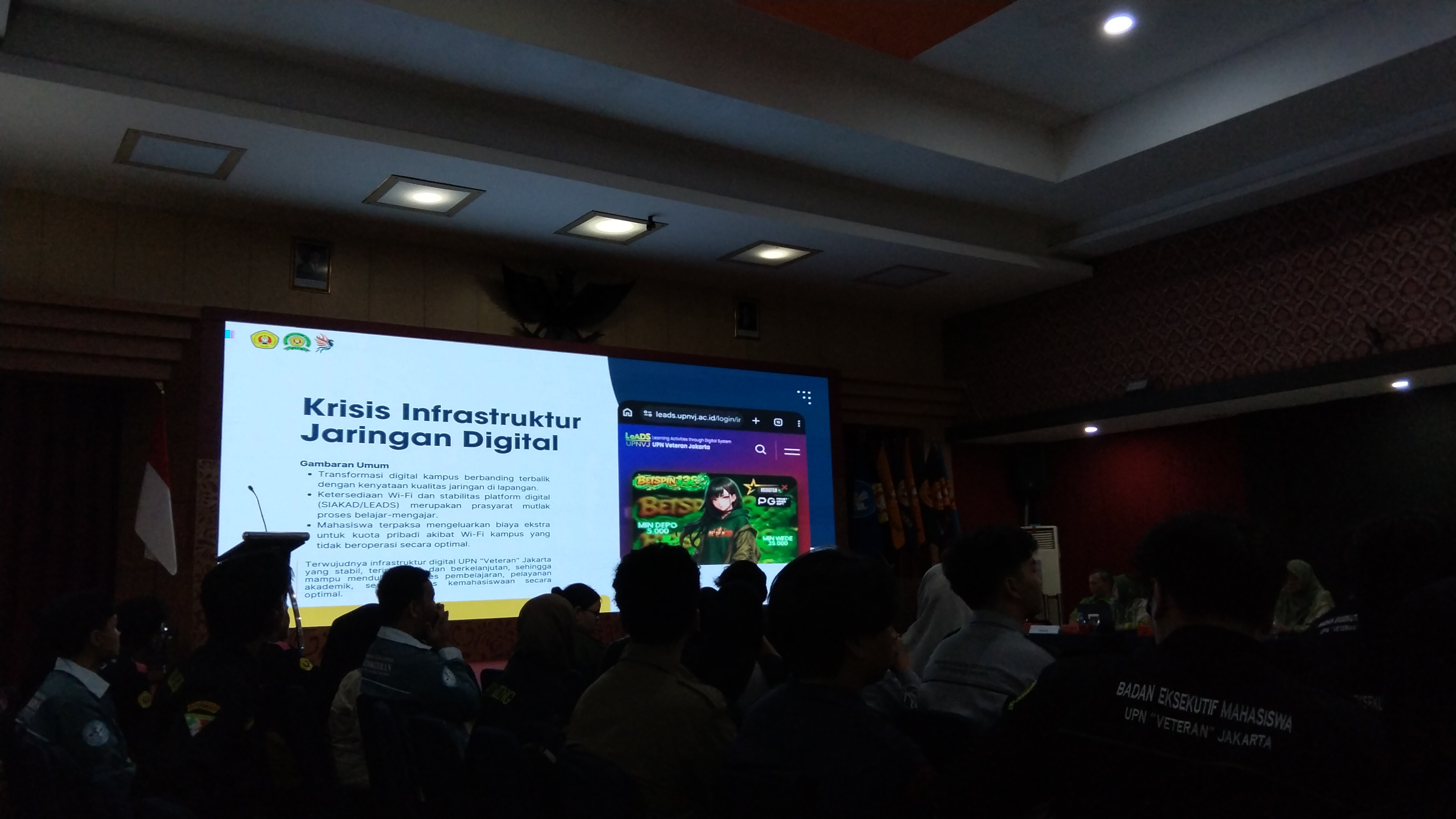 Formasi 2026 Soroti Masalah Jaringan, UPNVJ Siapkan Rp15 Miliar untuk Perbaikan