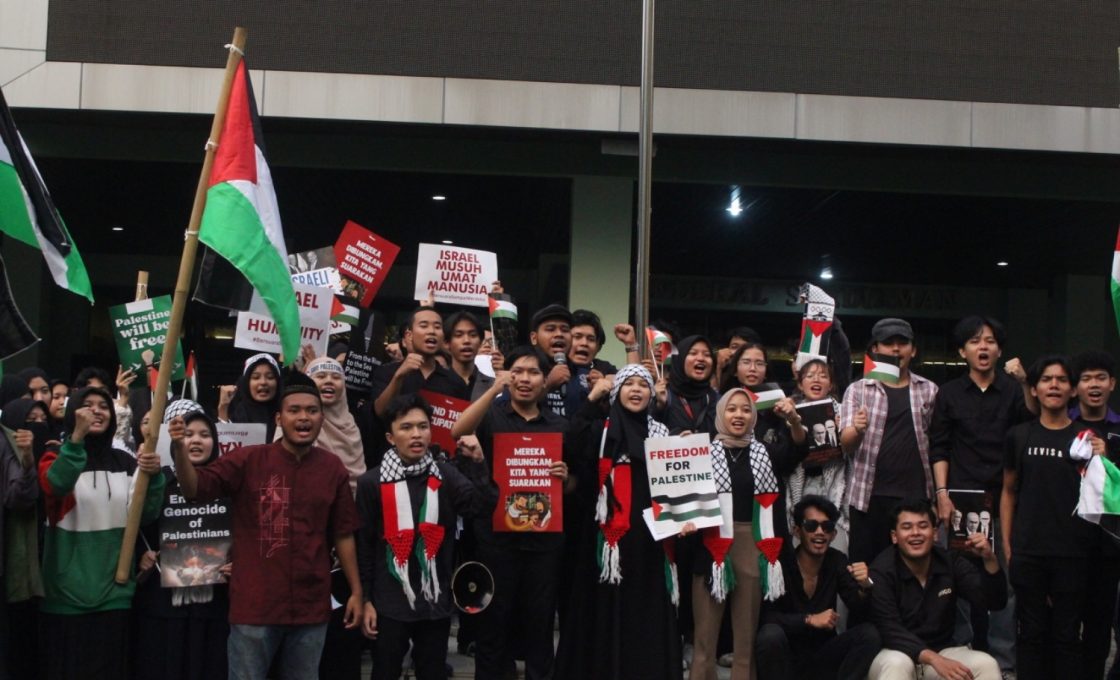 Tolak Genosida di Palestina, Mahasiswa UPNVJ Gelar Aksi Solidaritas Kemanusiaan