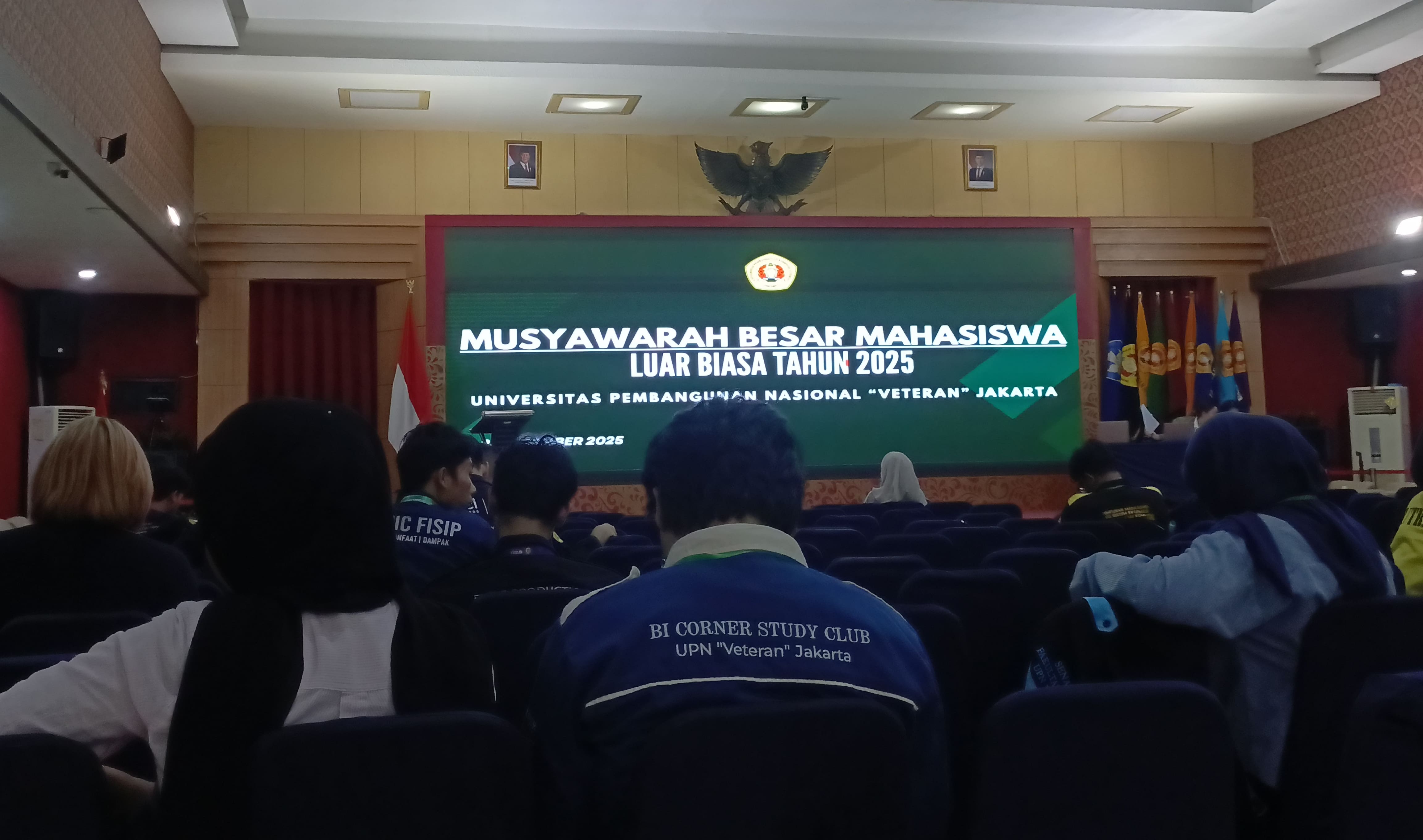 Musyawarah Besar Mahasiswa Luar Biasa Tetapkan Gufron-Jodhy sebagai Ketua BEM UPNVJ Periode 2026