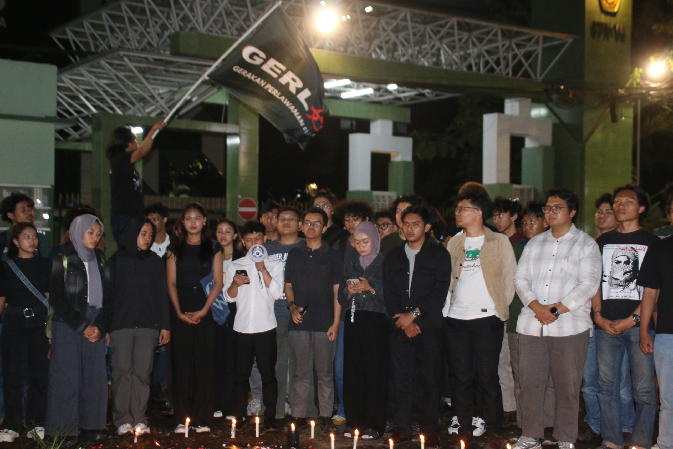 Desak Reformasi Total Polri, Mahasiswa UPNVJ Gelar Aksi Solidaritas