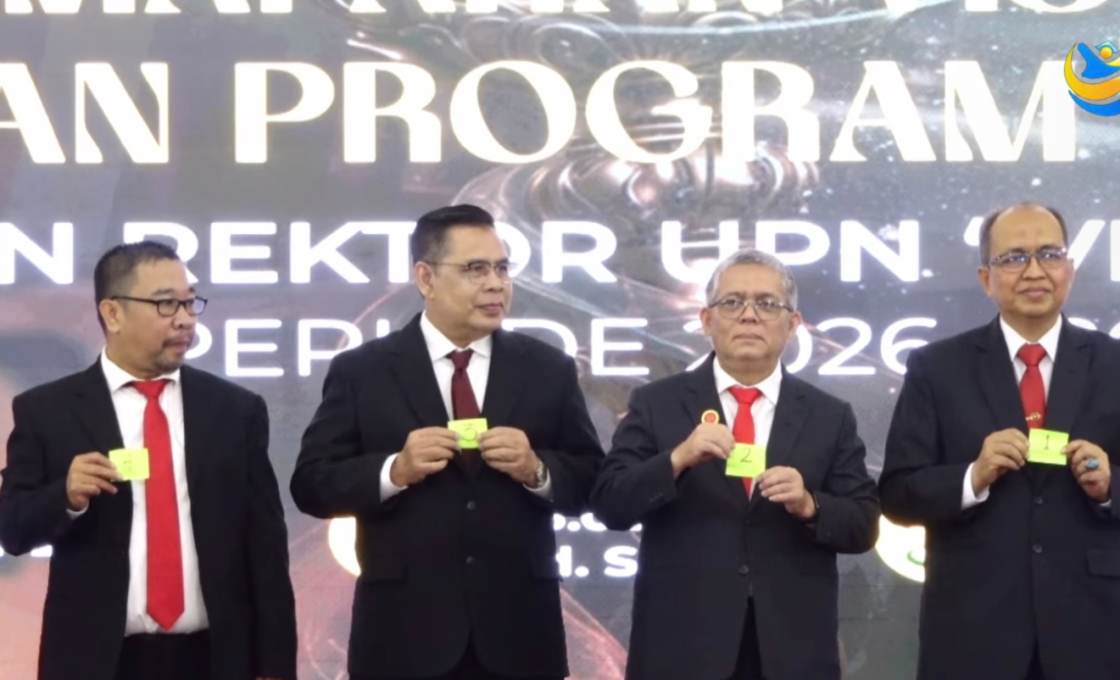 Senat Tetapkan Tiga Calon Rektor UPNVJ Periode 2026–2030