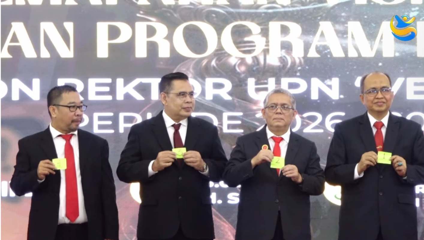 Senat Tetapkan Tiga Calon Rektor UPNVJ Periode 2026–2030