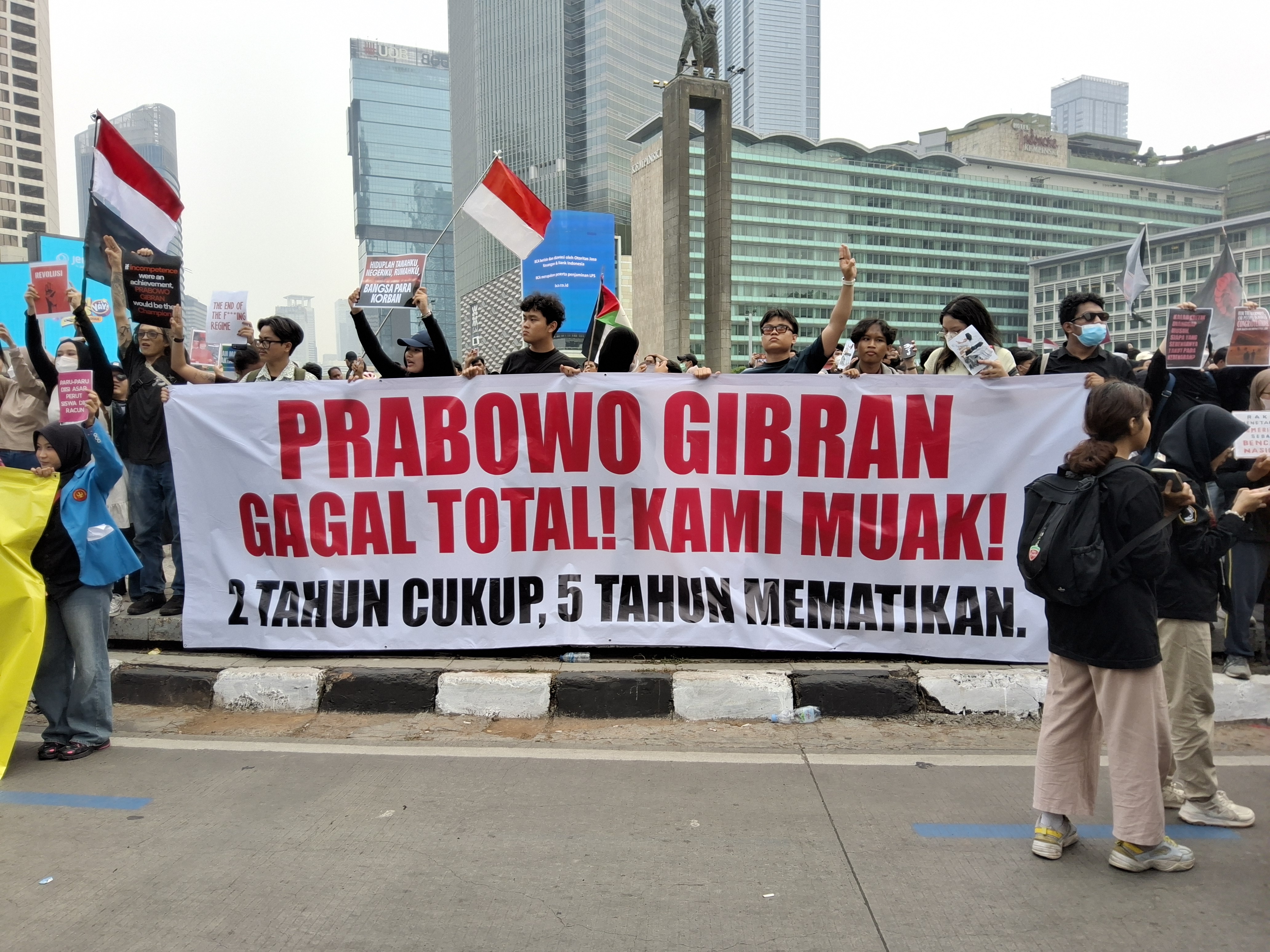 Aksi #IndonesiaSadar Desak Perlindungan Hak Rakyat